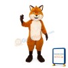 Friendly Lightweight Fox Mascot Costume