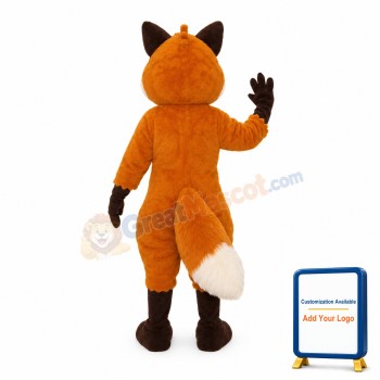 Friendly Lightweight Fox Mascot Costume