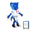 Blue Viper Mascot Costume
