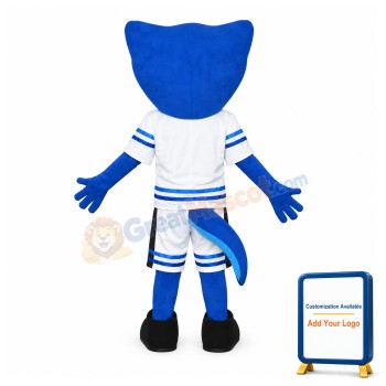 Blue Viper Mascot Costume