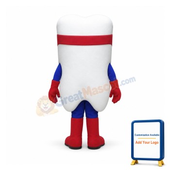 Hero Tooth Mascot Costume