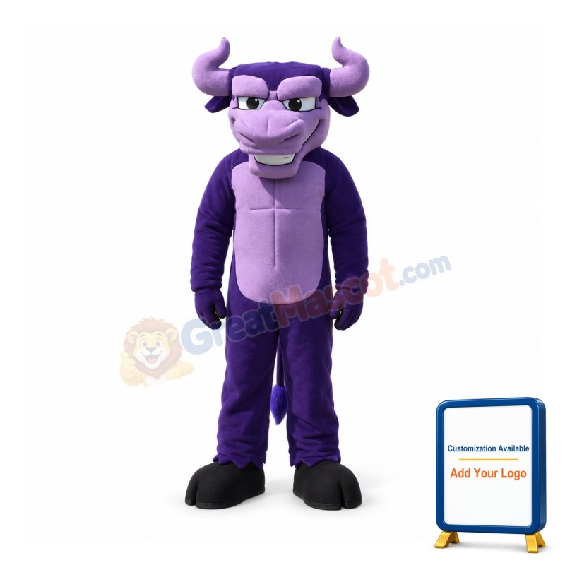 Power Lightweight Bull Mascot Costume