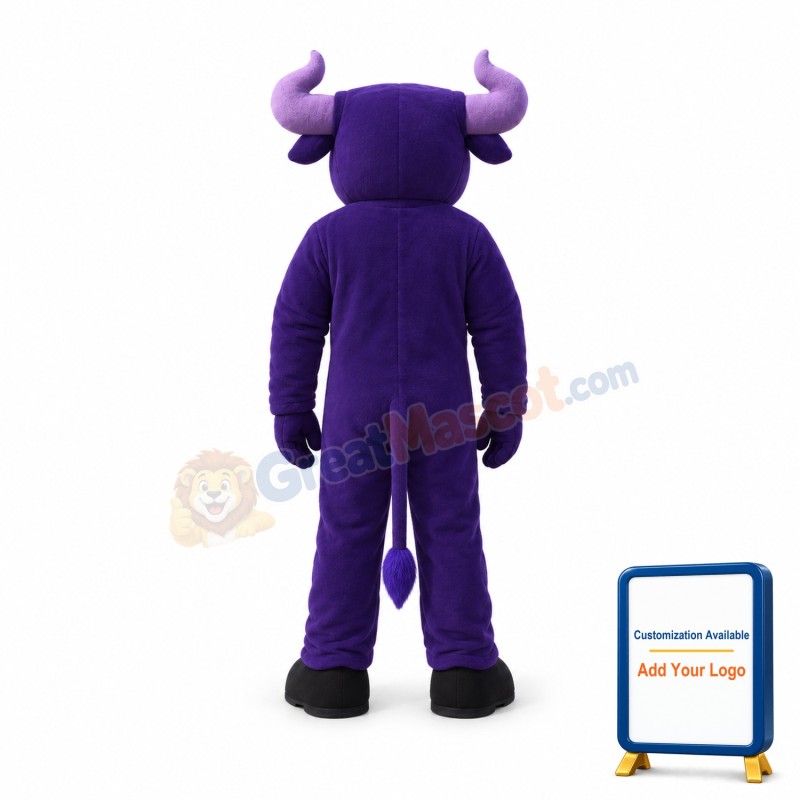 Power Lightweight Bull Mascot Costume