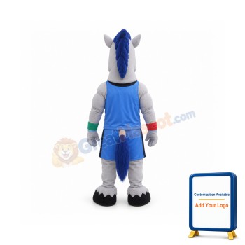 Sport Lightweight Horse Mascot Costume