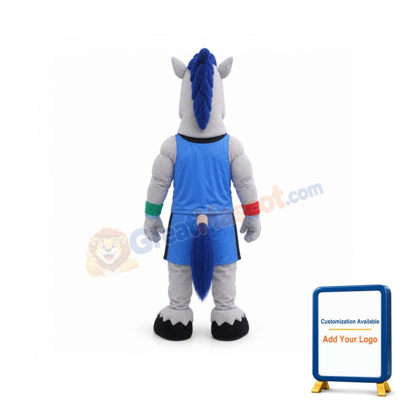 Sport Lightweight Horse Mascot Costume