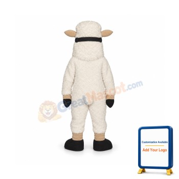 Cute Lightweight Sheep Mascot Costume
