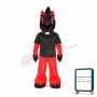 Black & Red Horse Mascot Costume