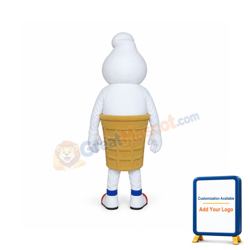 Ice Cream Mascot Costume
