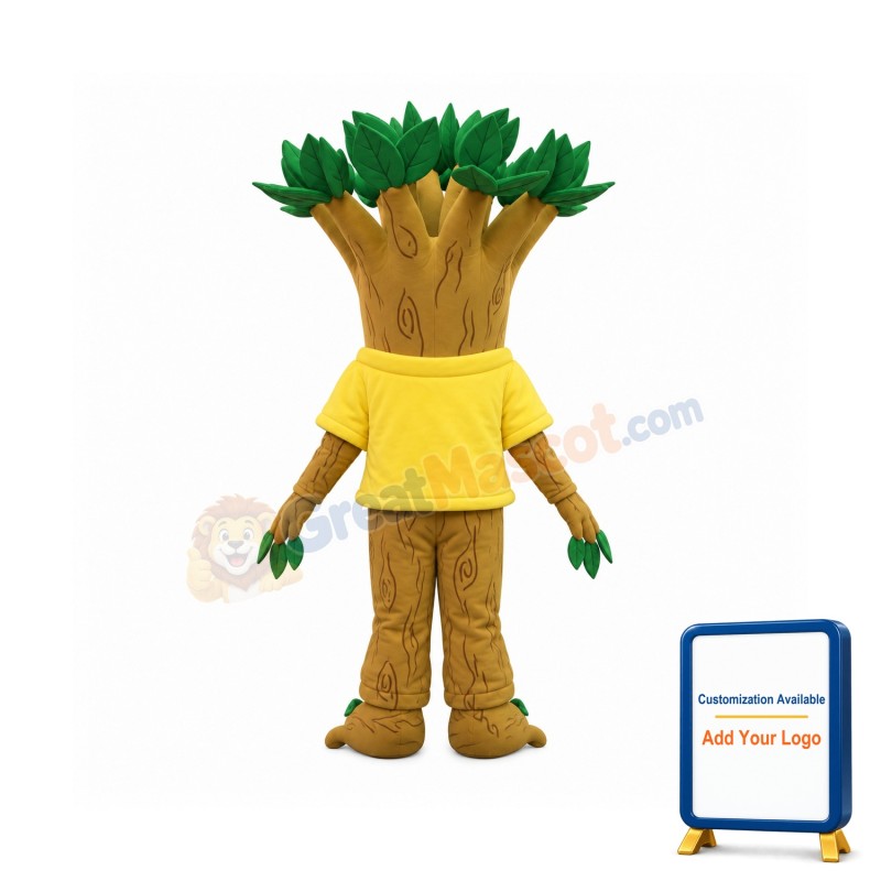 College Tree Mascot Costume