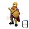 College Warrior Mascot Costume