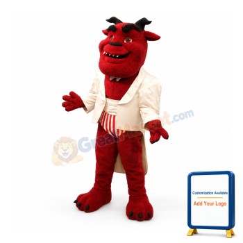 Gentleman Devil Mascot Costume