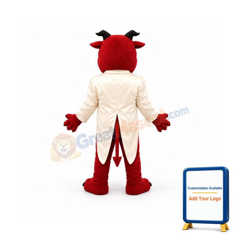 Gentleman Devil Mascot Costume