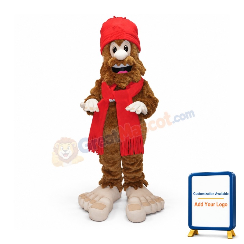 Big Foot Mascot Costume