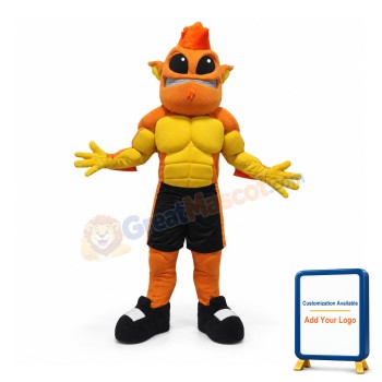 Power Alien Mascot Costume