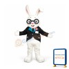 Cute White Lightweight Rabbit Mascot Costume