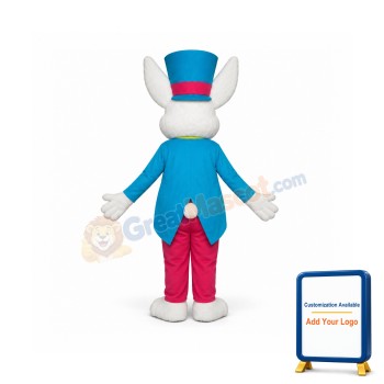 Happy Lightweight Rabbit Mascot Costume