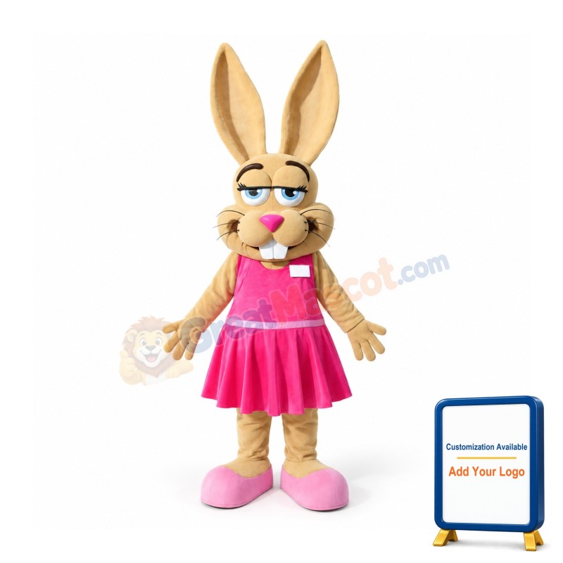 Beautiful Jackrabbit Mascot Costume