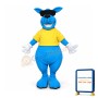 Blue Kangaroo Mascot Costume