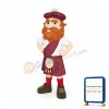 Lightweight Highlander Mascot Costume