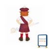 Lightweight Highlander Mascot Costume