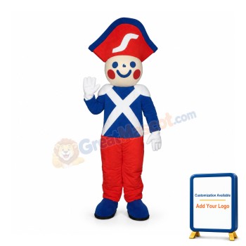 Soldier Mascot Costume