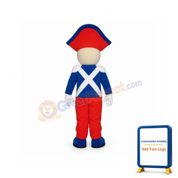 Soldier Mascot Costume
