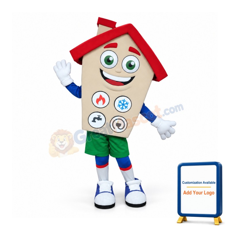 Lightweight House Mascot Costume