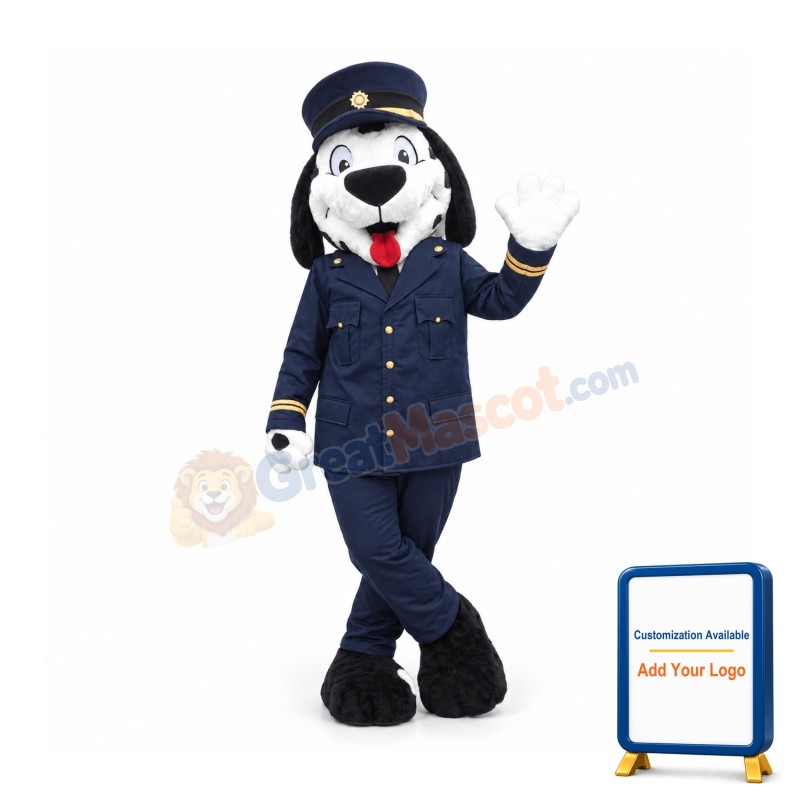 Uniform Dog Mascot Costume