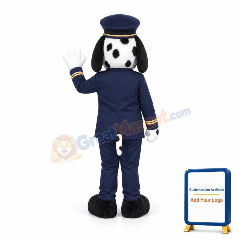 Uniform Dog Mascot Costume