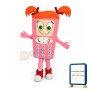 Pink Girl Cell Phone Mascot Costume