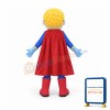 Super Boy Mascot Costume
