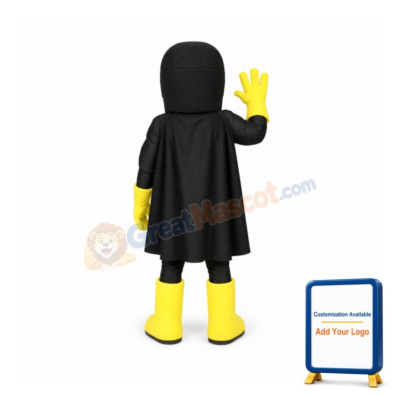 Super Hero Police Mascot Costume