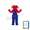 Red Cross Dog Mascot Costume