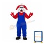 Red Cross Dog Mascot Costume