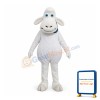 White Sheep Mascot Costume