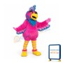 Pink Parrot Mascot Costume