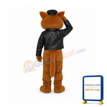 Pilot Fox Mascot Costume