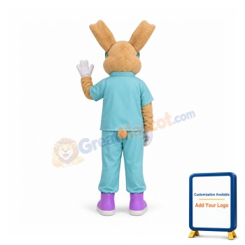 Doctor Bunny Mascot Costume