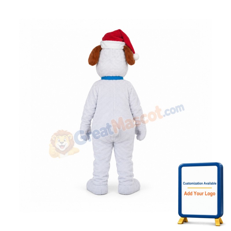 Christmas Puppy Dog Mascot Costume
