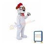 Christmas Puppy Dog Mascot Costume