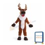 Christmas Lightweight Reindeer Mascot Costume