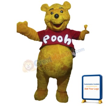 Winnie Pooh Mascot Costume