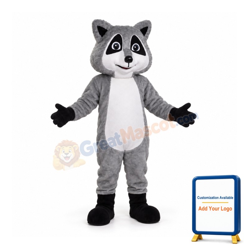 Raccoon Mascot Costume Adult Animal Costume