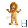 Power Muscular Lightweight Lion Mascot Costume