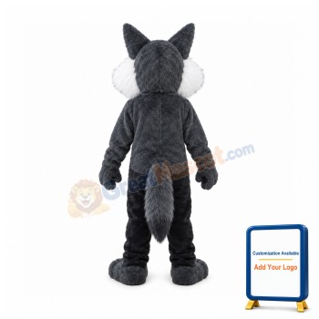 Fierce Lightweight Wolf Mascot Costume