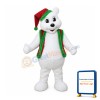 Christmas Bear Mascot Costume