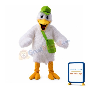 Cute Stork Mascot Costume