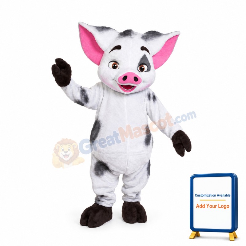 Cute Lightweight Pig Mascot Costume