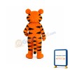 Tiger Mascot Costume Adult Animal Costume