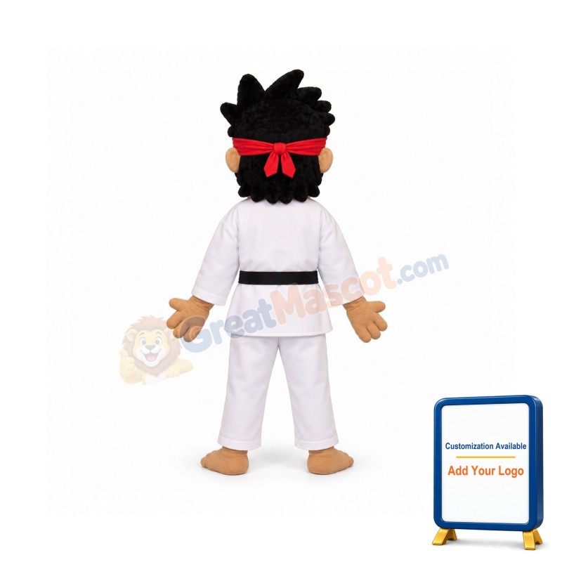 karate Kid Mascot Costume